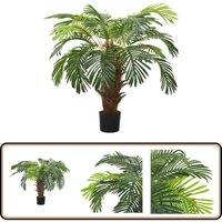 Künstliche Palme Cycas mit Topf 90 cm Grün - Künstliche Palme - Cycas-Palme - Palmen - Deko Pflanzen - Zimmerpflanzen Künstliche Palme Cycas mit Topf 90 cm Grün - Künstliche Palme - Cycas-Palme - Palmen - Deko Pflanzen - Zimmerpflanzen von VIDAXL