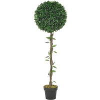 Bonnevie - Künstliche Pflanze Lorbeerbaum mit Topf Grün 130 cm vidaXL927016 von BONNEVIE