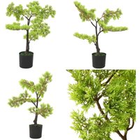 Künstlicher Bonsai Zypresse mit Topf 60 cm Grün - Künstlicher Bonsai - Zypressen Bonsai - Kunstpflanzen - Zimmerpflanzen - Deko Pflanzen - Home & Künstlicher Bonsai Zypresse mit Topf 60 cm Grün - Künstlicher Bonsai - Zypressen Bonsai - Kunstpflanzen - Zimmerpflanzen - Deko Pflanzen - Home & von VIDAXL