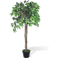 Bonnevie - Künstlicher Ficus mit Topf 110 cm vidaXL212574 von BONNEVIE