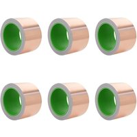 Vidaxl - Doppelseitiges Kupferband 6 Stück 6 pcs Kupferrot 2000 x 7 cm Vidaxl - Doppelseitiges Kupferband 6 Stück 6 pcs Kupferrot 2000 x 7 cm von VIDAXL