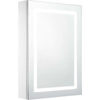 LED-Spiegelschrank 50x13x70 cm Vidaxl Weiß von BONNEVIE