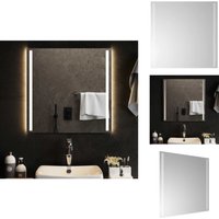 LED-Badspiegel 60x60 cm - LED-Spiegel - Badezimmerspiegel - Kosmetikspiegel - Wandspiegel - Glaswandspiegel LED-Badspiegel 60x60 cm - LED-Spiegel - Badezimmerspiegel - Kosmetikspiegel - Wandspiegel - Glaswandspiegel von VIDAXL