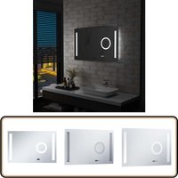 LED-Badspiegel mit Berührungssensor 100x60 cm - LED-Spiegel - Badezimmer Spiegel - Kosmetikspiegel - Touch Sensor - Vergrößerte Sicht LED-Badspiegel mit Berührungssensor 100x60 cm - LED-Spiegel - Badezimmer Spiegel - Kosmetikspiegel - Touch Sensor - Vergrößerte Sicht von VIDAXL