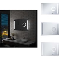 LED-Badspiegel mit Berührungssensor 100x60 cm - LED-Spiegel - Badezimmer Spiegel - Kosmetikspiegel - Touch Sensor - Vergrößerte Sicht LED-Badspiegel mit Berührungssensor 100x60 cm - LED-Spiegel - Badezimmer Spiegel - Kosmetikspiegel - Touch Sensor - Vergrößerte Sicht von VIDAXL