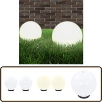 LED-Gartenleuchten 2 Stk. Kugelförmig 20 cm pmma - led Gartenleuchte - Outdoor Beleuchtung - Gartendeko - Lampenschirm Weiß - Kunststoff Gartenlicht LED-Gartenleuchten 2 Stk. Kugelförmig 20 cm pmma - led Gartenleuchte - Outdoor Beleuchtung - Gartendeko - Lampenschirm Weiß - Kunststoff Gartenlicht von VIDAXL