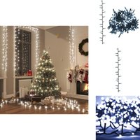 Vidaxl - LED-Lichterkette mit 2000 LEDs Kaltweiß 45 m pvc - Weihnachtsbeleuchtung - LED-Lichtringe - Lichterkette - Innenbeleuchtung - Outdoor von VIDAXL