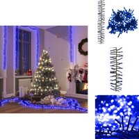 Vidaxl - LED-Lichterkette mit 3000 LEDs Blau 23 m pvc - Weihnachtsdeko - LED-Lichtringe - Lichterketten Blau - Innenbeleuchtung - Outdoor Beleuchtung Vidaxl - LED-Lichterkette mit 3000 LEDs Blau 23 m pvc - Weihnachtsdeko - LED-Lichtringe - Lichterketten Blau - Innenbeleuchtung - Outdoor Beleuchtung von VIDAXL