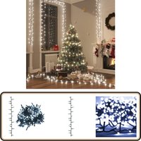 LED-Lichterkette mit 3000 LEDs Kaltweiß 65 m PVC - Weihnachtsbeleuchtung - LED-Lichtring - Lichterkette - Innenbeleuchtung - Festlich Dekorieren von VIDAXL