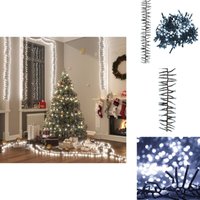 Vidaxl - LED-Lichterkette mit 400 LEDs Kaltweiß 7,4 m pvc - Weihnachtsdeko - LED-Lichtringe - Lichterketten - Indoor Beleuchtung - Outdoor Beleuchtung Vidaxl - LED-Lichterkette mit 400 LEDs Kaltweiß 7,4 m pvc - Weihnachtsdeko - LED-Lichtringe - Lichterketten - Indoor Beleuchtung - Outdoor Beleuchtung von VIDAXL