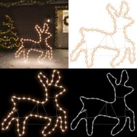 LED-Silhouette Rentier 72 LEDs Warmweiß 57x55x4,5 cm - led Beleuchtung - Weihnachtsdekoration - Lichterkette - Outdoor Deko - Winterdeko - Home & LED-Silhouette Rentier 72 LEDs Warmweiß 57x55x4,5 cm - led Beleuchtung - Weihnachtsdekoration - Lichterkette - Outdoor Deko - Winterdeko - Home & von VIDAXL