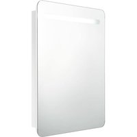 LED-Spiegelschrank fürs Bad Glänzend Weiß 60x11x80 cm - Vidaxl LED-Spiegelschrank fürs Bad Glänzend Weiß 60x11x80 cm - Vidaxl von VIDAXL