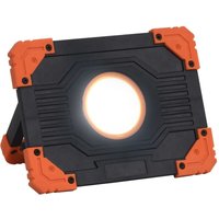 LED-Strahler Tragbar abs 10W Kaltweiß vidaXL393247 von BONNEVIE