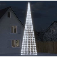 LED-Weihnachtsbaum für Fahnenmast 3000 LEDs Kaltweiß 800 cm Vidaxl LED-Weihnachtsbaum für Fahnenmast 3000 LEDs Kaltweiß 800 cm Vidaxl von VIDAXL