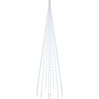 LED-Weihnachtsbaum für Fahnenmast Kaltweiß 310 LEDs 300 cm vidaXL von VIDAXL