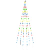 LED-Weihnachtsbaum für Fahnenmast Mehrfarbig 108 LEDs 180 cm vidaXL LED-Weihnachtsbaum für Fahnenmast Mehrfarbig 108 LEDs 180 cm vidaXL von VIDAXL