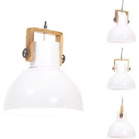 Lampen - Living Hängelampe Industriestil 25 W Weiß Rund 40 cm E27 Lampen - Living Hängelampe Industriestil 25 W Weiß Rund 40 cm E27 von VIDAXL