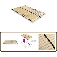 Lattenrost mit 28 Latten 7 Zonen 100x200 cm - Lattenrost - Holzrahmen - Birkenholz - Buchenholz - Lattenrost 100x200 Lattenrost mit 28 Latten 7 Zonen 100x200 cm - Lattenrost - Holzrahmen - Birkenholz - Buchenholz - Lattenrost 100x200 von VIDAXL