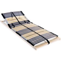 Lattenrost mit 42 Latten 7 Zonen 80x200 cm Vidaxl von VIDAXL