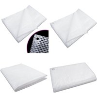 Leno-Abdeckplane 140 g/m² 6x6 m Weiß - Leno-Plane - Abdeckplane - Gewächshaus Folie - Wasserfeste Plane - UV-Schutz - Home & Living von VIDAXL