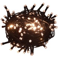 Lichterkette mit 600 LEDs 60 m 8 Lichteffekte IP44 Warmweiß vidaXL861868 von BONNEVIE