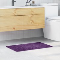 Vidaxl - Badematte Rechteckig Lila 50x80 cm Polypropylen Rutschfest von VIDAXL