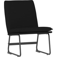 Loungesessel Schwarz 52x75x76 cm Stoff vidaXL von VIDAXL