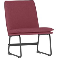 Loungesessel Weinrot 52x75x76 cm Stoff vidaXL Loungesessel Weinrot 52x75x76 cm Stoff vidaXL von VIDAXL