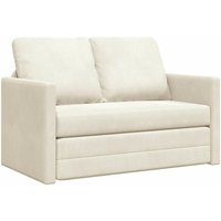 Fußsofa-Bett mit Kissen Creme 122 x 70 x 60 cm Samt vidaXL Fußsofa-Bett mit Kissen Creme 122 x 70 x 60 cm Samt vidaXL von VIDAXL
