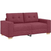 Loveseat-Sofa Weinrot 140 cm Stoff Vidaxl Loveseat-Sofa Weinrot 140 cm Stoff Vidaxl von VIDAXL