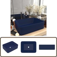 Vidaxl - Luxus-Waschbecken Matt Dunkelblau 41x30x12 cm Keramik - Dusche - Badewanne - Waschbecken - Keramikwaschbecken - Einbauwaschbecken Vidaxl - Luxus-Waschbecken Matt Dunkelblau 41x30x12 cm Keramik - Dusche - Badewanne - Waschbecken - Keramikwaschbecken - Einbauwaschbecken von VIDAXL