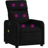 Massage-Relaxsessel, Stoff, Schwarz vidaXL Massage-Relaxsessel, Stoff, Schwarz vidaXL von VIDAXL