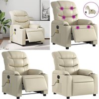 Massagesessel Elektrisch Creme Kunstleder - Massage Sessel - Elektrischer Sessel - Relaxsessel - Fernsehsessel - Bequeme Sessel - Home & Living Massagesessel Elektrisch Creme Kunstleder - Massage Sessel - Elektrischer Sessel - Relaxsessel - Fernsehsessel - Bequeme Sessel - Home & Living von VIDAXL