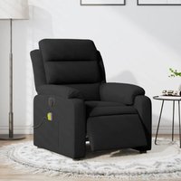 Vidaxl - Massagesessel Elektrisch Schwarz Samt von VIDAXL