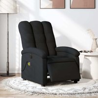 Massagesessel Elektrisch Schwarz Stoff - Vidaxl von VIDAXL