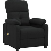 Massagesessel Schwarz Stoff vidaXL von VIDAXL