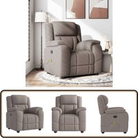 Massagesessel Taupe Stoff - Vidaxl Massagesessel Taupe Stoff - Vidaxl von VIDAXL