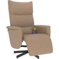 Vidaxl - Massagesessel mit Fußteil Cappuccino-Braun Kunstleder Vidaxl - Massagesessel mit Fußteil Cappuccino-Braun Kunstleder von VIDAXL