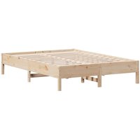 Massivholzbett ohne Matratze 160x200 cm Kiefernholz Vidaxl Massivholzbett ohne Matratze 160x200 cm Kiefernholz Vidaxl von VIDAXL