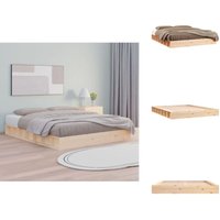 Vidaxl - Massivholzbett 200x200 cm - Bettrahmen - Bettgestell - Bett - Holzbett Vidaxl - Massivholzbett 200x200 cm - Bettrahmen - Bettgestell - Bett - Holzbett von VIDAXL