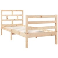 Massivholzbett 75x190 cm Vidaxl Massivholzbett 75x190 cm Vidaxl von VIDAXL
