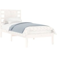 Massivholzbett Weiß 75x190 cm Vidaxl Massivholzbett Weiß 75x190 cm Vidaxl von VIDAXL