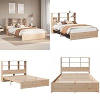 Massivholzbett mit Regal ohne Matratze 140x200 cm Kiefernholz - Vidaxl Massivholzbett mit Regal ohne Matratze 140x200 cm Kiefernholz - Vidaxl von VIDAXL