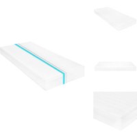 Matratze 100 x 200 cm 7 Zonen pu Schaum 16 cm H2 H3 - Matratze - Schaummatratze - 7-Zonen-Matratze - PU-Schaum - Doppelbett Matratze 100 x 200 cm 7 Zonen pu Schaum 16 cm H2 H3 - Matratze - Schaummatratze - 7-Zonen-Matratze - PU-Schaum - Doppelbett von VIDAXL