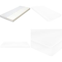 Vidaxl - Matratze 120 x 200 cm 7 Zonen pu Schaum 10 cm H2 H3 - Matratze - Gästebett - 7-Zonen-Matratze - PU-Schaum - Weisse Matratze - Home & Living Vidaxl - Matratze 120 x 200 cm 7 Zonen pu Schaum 10 cm H2 H3 - Matratze - Gästebett - 7-Zonen-Matratze - PU-Schaum - Weisse Matratze - Home & Living von VIDAXL