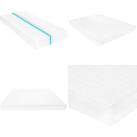 Matratze 140 x 200 cm 7 Zonen pu Schaum 16 cm H2 H3 - Matratze - Doppelbett - Schaummatratze - 7-Zonen-Matratze - PU-Schaum - Home & Living von VIDAXL