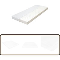 Matratze 160 x 200 cm 7 Zonen pu Schaum 10 cm H2 H3 - Matratze - Gästebett - 7-Zonen-Matratze - PU-Schaum - Härtegrad H2/H3 Matratze 160 x 200 cm 7 Zonen pu Schaum 10 cm H2 H3 - Matratze - Gästebett - 7-Zonen-Matratze - PU-Schaum - Härtegrad H2/H3 von VIDAXL