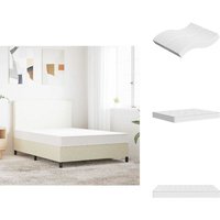 Matratze Bonnell-Federkern Mittel 140x190 cm - Bonnell-Matratze - Federkernmatratze - Matratze 140x190 - Doppelbettschaummatratze - Mittelhart von VIDAXL