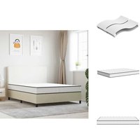 Matratze Bonnell-Federkern Mittel 140x190 cm - Bonnell-Matratze - Federkernmatratze - Matratze 140x190 - Doppelbetttatratze - Matratze Mittelhart von VIDAXL