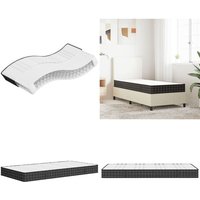 Matratze Bonnell-Federkern Mittel 90x190 cm - Bonnell-Matratze - Federkernmatratze - Matratze 90x190 - Einzelbettschaummatratze - Mittelhart - Home & von VIDAXL